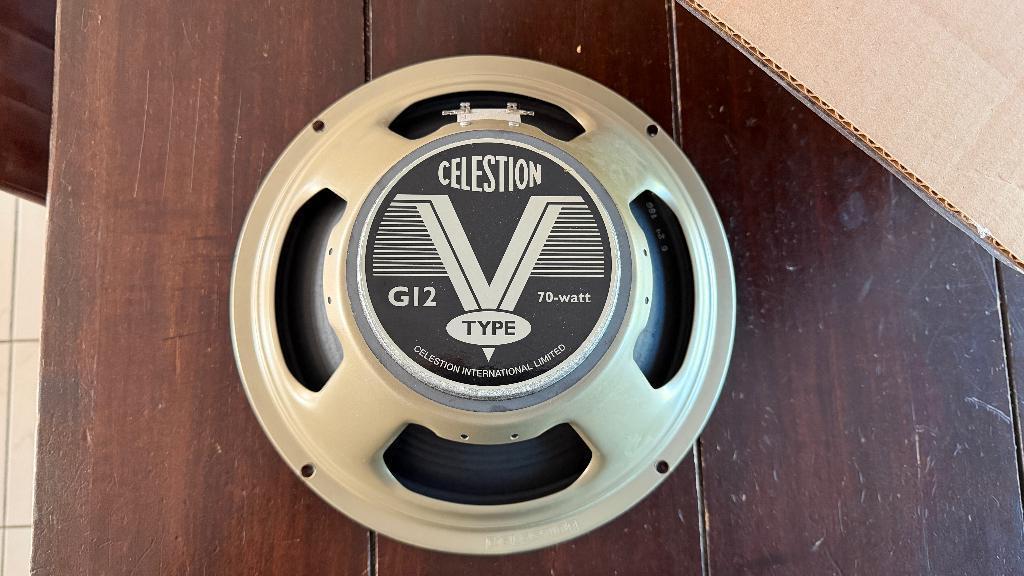 Celestion speakers G12V-70, 8 ohm en 2 x G12 Vintage 16 ohm, Enlèvement ou Envoi, Comme neuf, Guitare, 50 à 100 watts