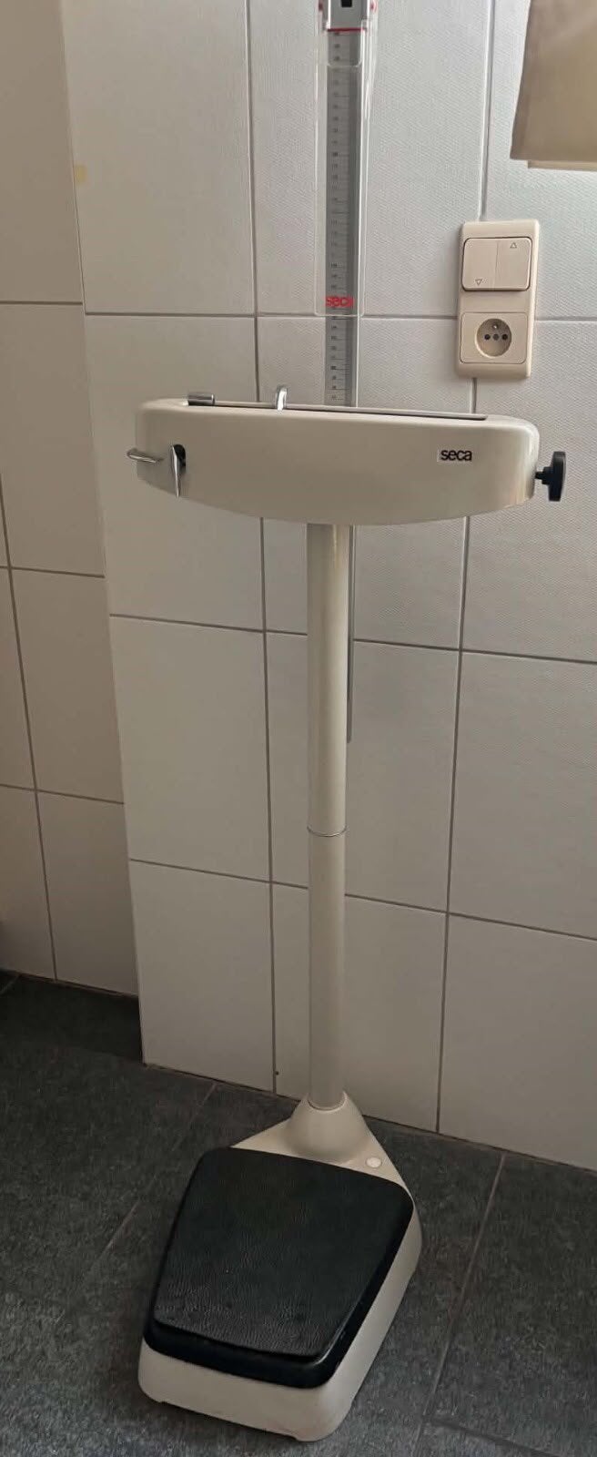 Professionele Sega 700 kolomweegschaal + lengtemeter, Elektronische apparatuur, Ophalen, Zo goed als nieuw