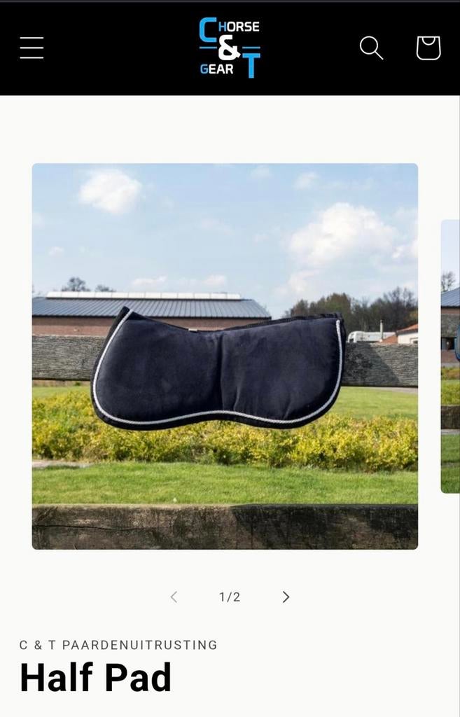 C & T halfpad, Dieren en Toebehoren, Ophalen