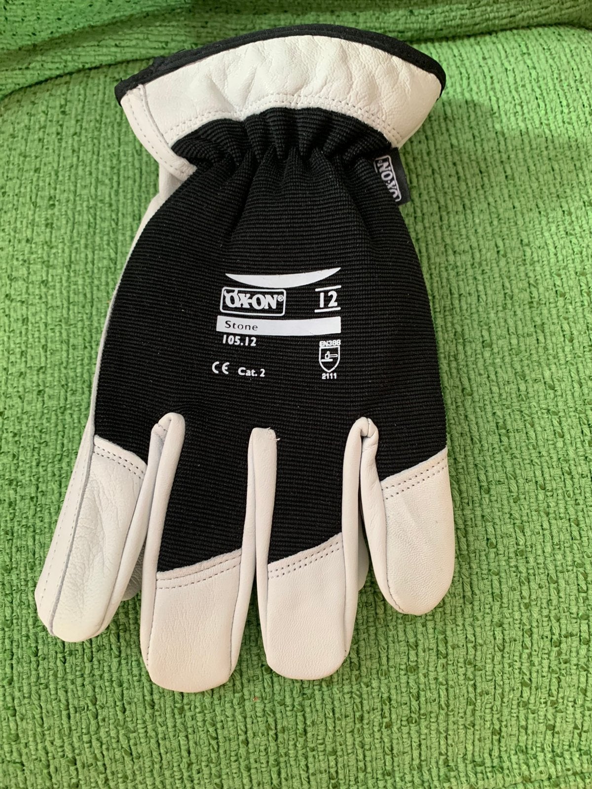 Leren werkhandschoenen, Kleding | Heren, Mutsen, Sjaals en Handschoenen, Ophalen, Zo goed als nieuw, Overige maten, Handschoenen