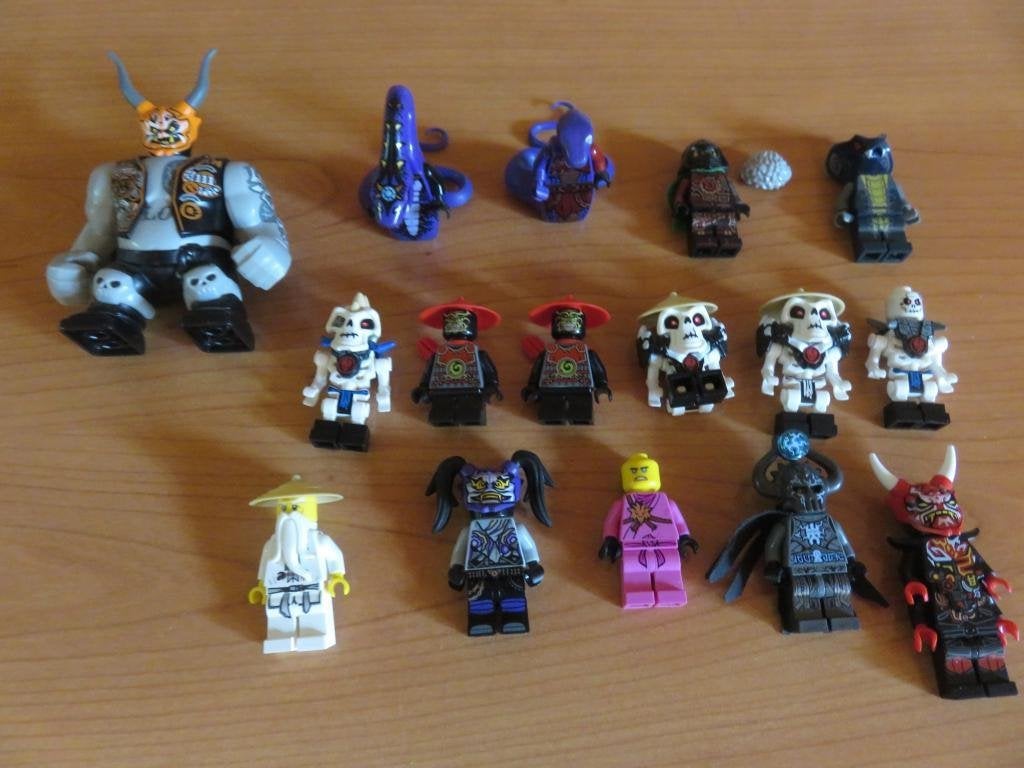16 Lego Minifiguren Ninjago ( Zeldzame ) in Nieuwstaat, Kinderen en Baby's, Lego, Nieuw, Ophalen of Verzenden, Minifiguur