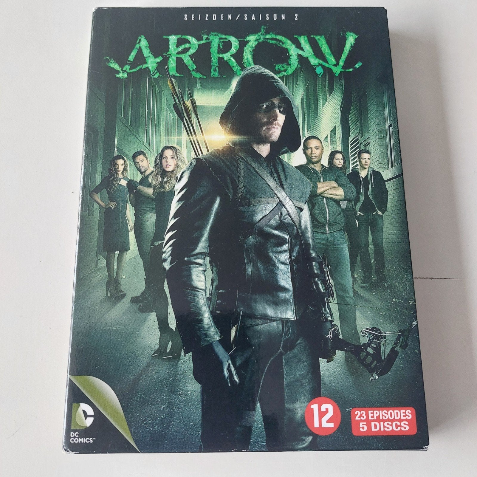 ARROW. Seizoen 2. 23 episodes 5 DVD´s. Heel goede staat., Cd's en Dvd's, Ophalen, Italiaans, Italiaans, Seizoen 2