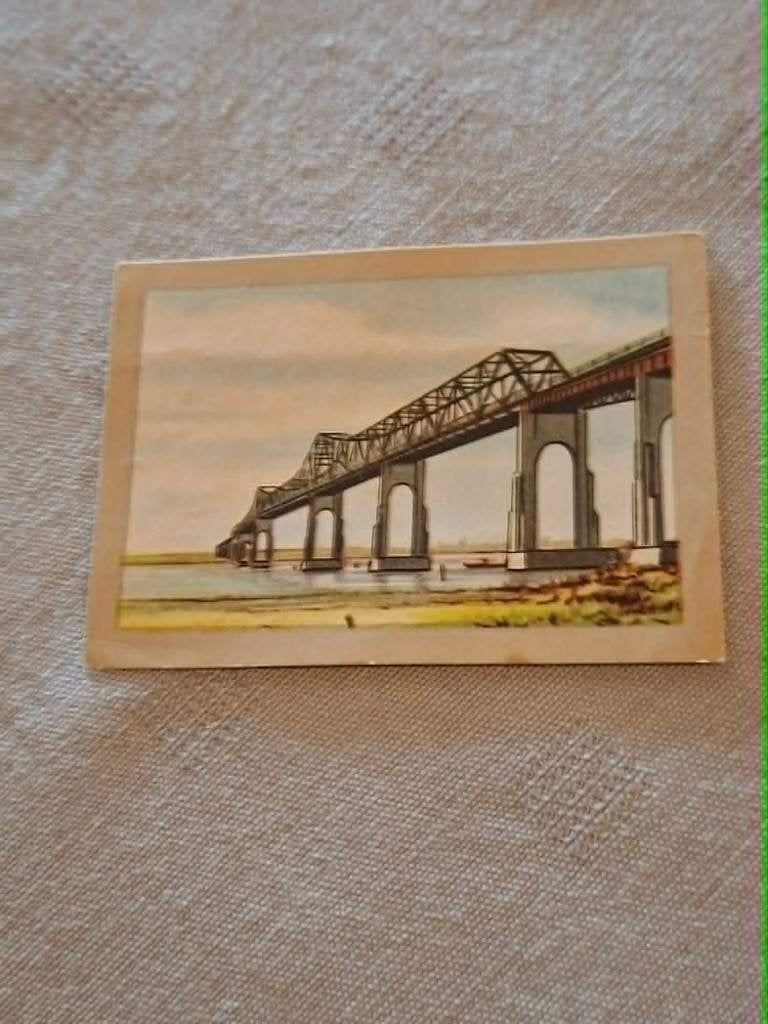Prentje/Chromo : Outerbrug / Chocolade Jacques, Verzamelen, Ophalen of Verzenden, Gebruikt, Overige onderwerpen, Prent