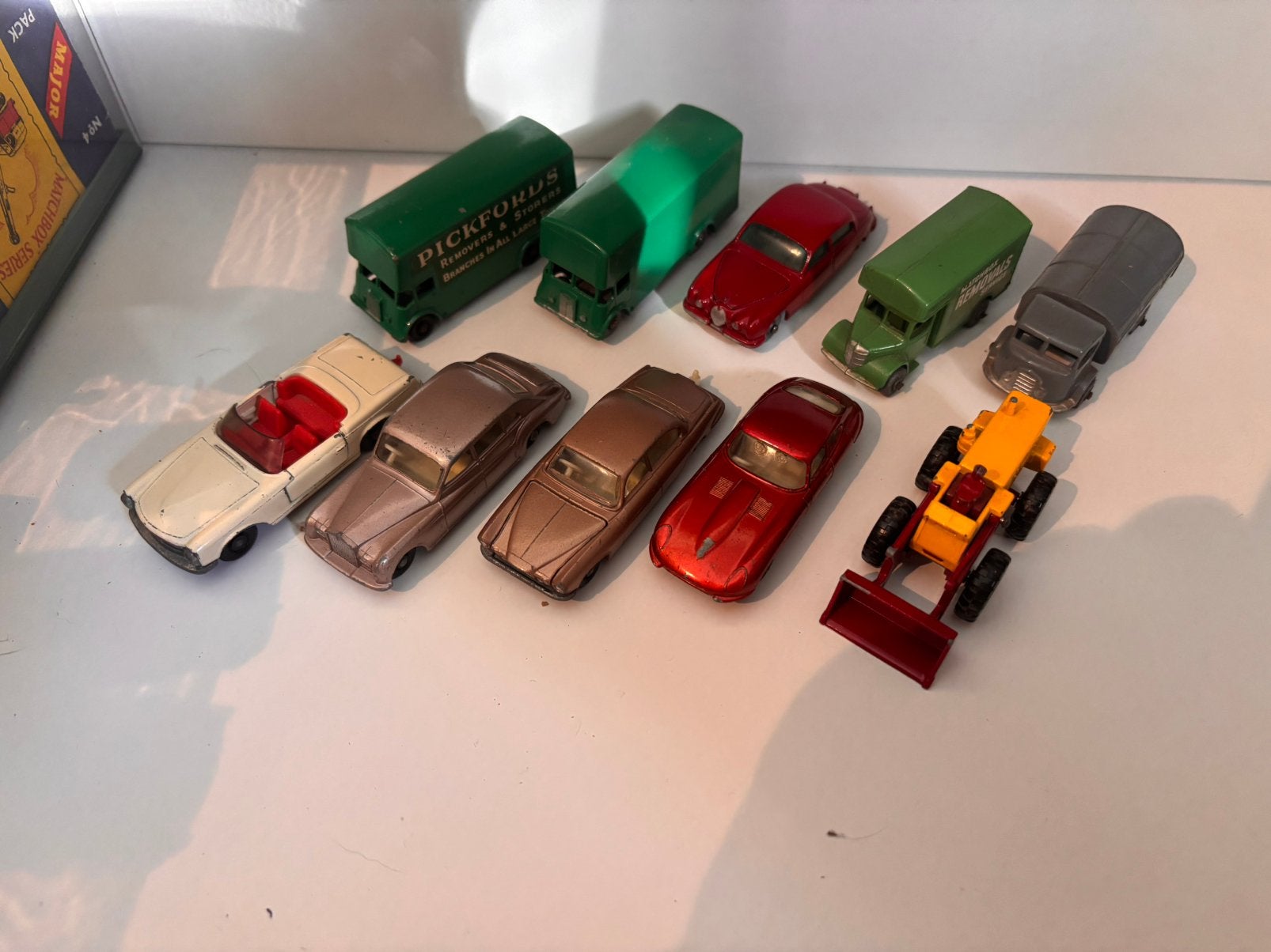 Matchbox Lesney collectie – 10 modellen, Ophalen of Verzenden, Zo goed als nieuw, Auto, Lesney