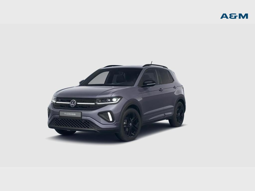 Volkswagen T-Cross T-Cross 1.0 TSI R-Line Business Premium O, Auto's, Automaat, 135 g/km, SUV of Terreinwagen, Zilver of Grijs