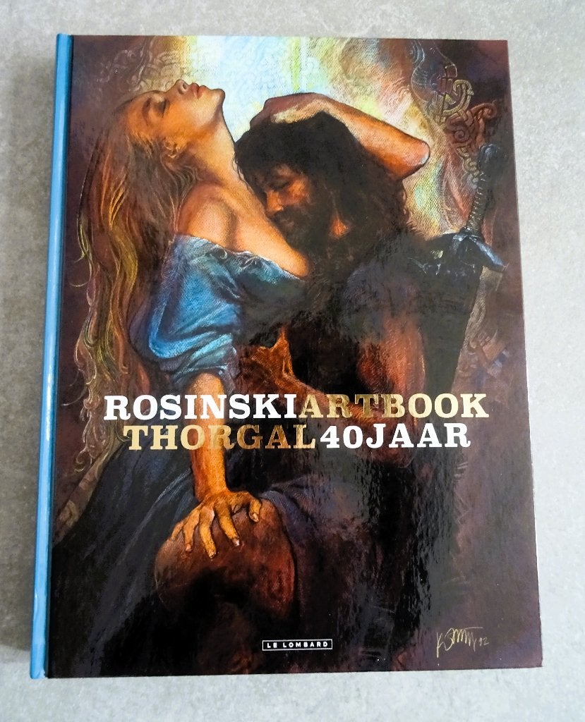 Artbook Rosinski - Thorgal 40 ans - 2017, Livres, Enlèvement ou Envoi