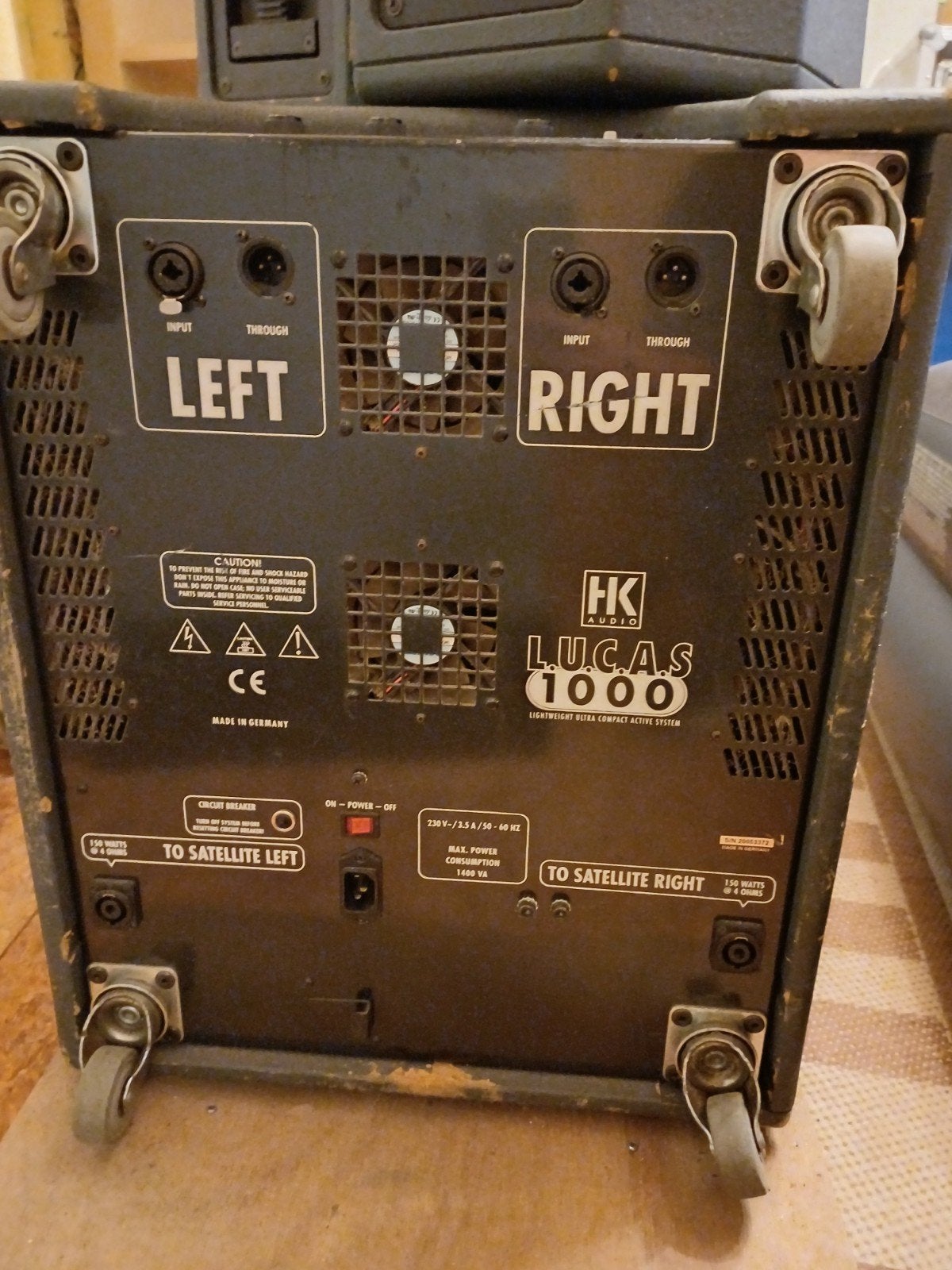 HK Lucas 1000, Muziek en Instrumenten, Ophalen, Gebruikt, 1000 watt of meer