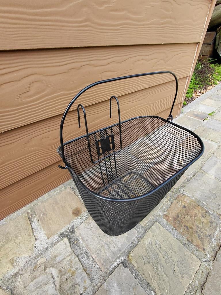 Metalen fietsmand voor aan stuur., Ophalen, Fietsmand