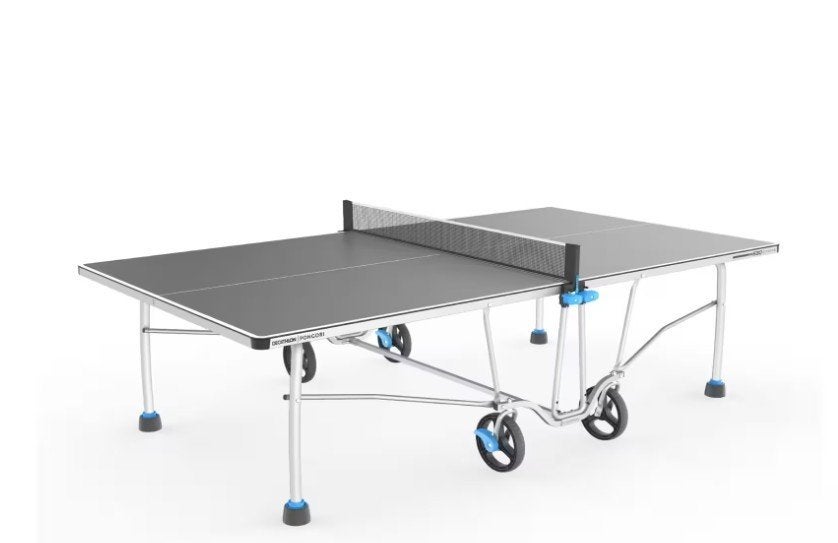 ping pong tafel met hoes, Sport en Fitness, Ophalen, Zo goed als nieuw, Tafel Outdoor, Verrijdbaar