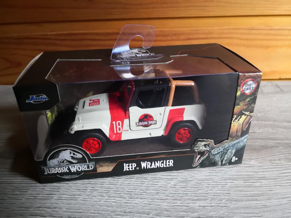 Jada jurassic world - jeep wrangler, Verzamelen, Ophalen