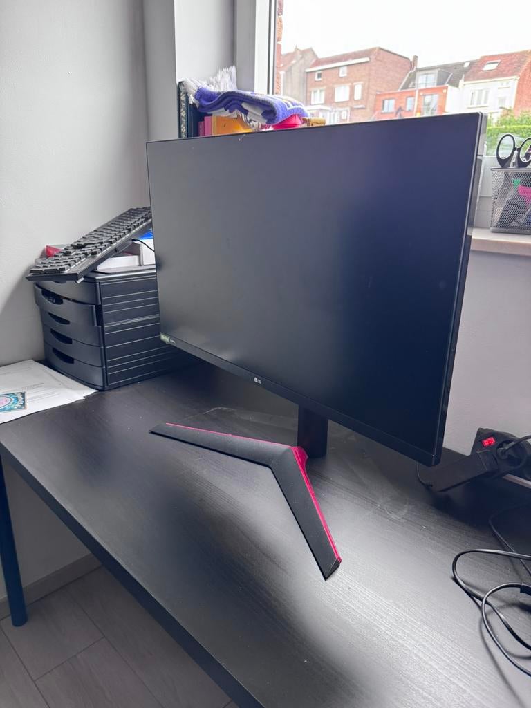 LG 27GL850 Gaming Monitor – 27” QHD – Zeer goede staat, Ophalen, Zo goed als nieuw