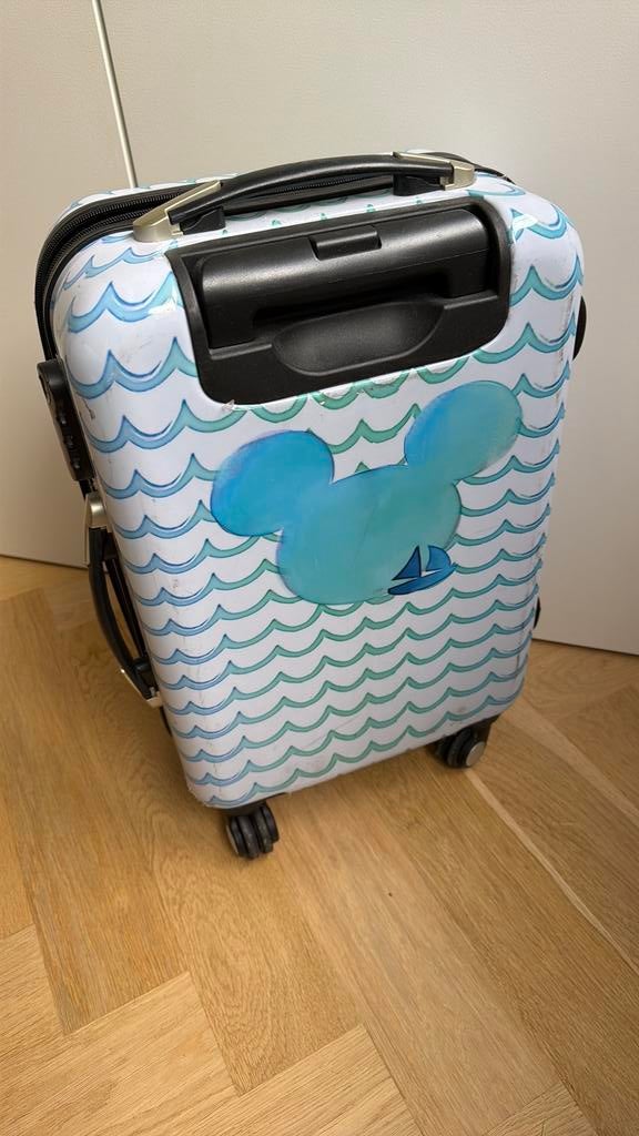 Kinder koffer handbagage, Handtassen en Accessoires, Koffers, Ophalen, Gebruikt, Hard kunststof