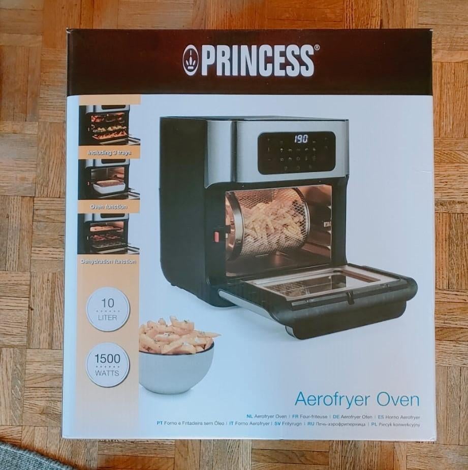 Friteuse à air chaud / Four - Princess Aerofryer - 10 litres, Electroménager, Enlèvement, Neuf, Friteuse à air, 750 à 999 grammes