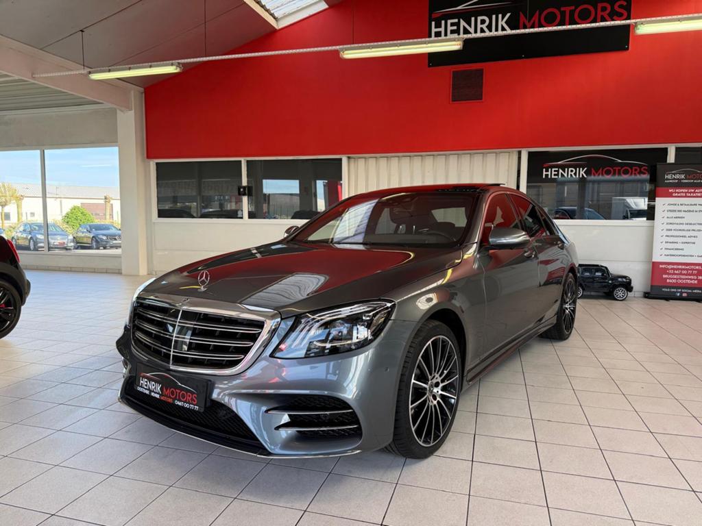 Mercedes S400D •AMG• •PANORAMA• •BURMESTER• •FULL OPTION•, Auto's, Mercedes-Benz, Bedrijf, Diesel, Te koop, https://public.car-pass.be/vhr/b0ccac5f-e1f6-4279-ba6c-c912841cdb01