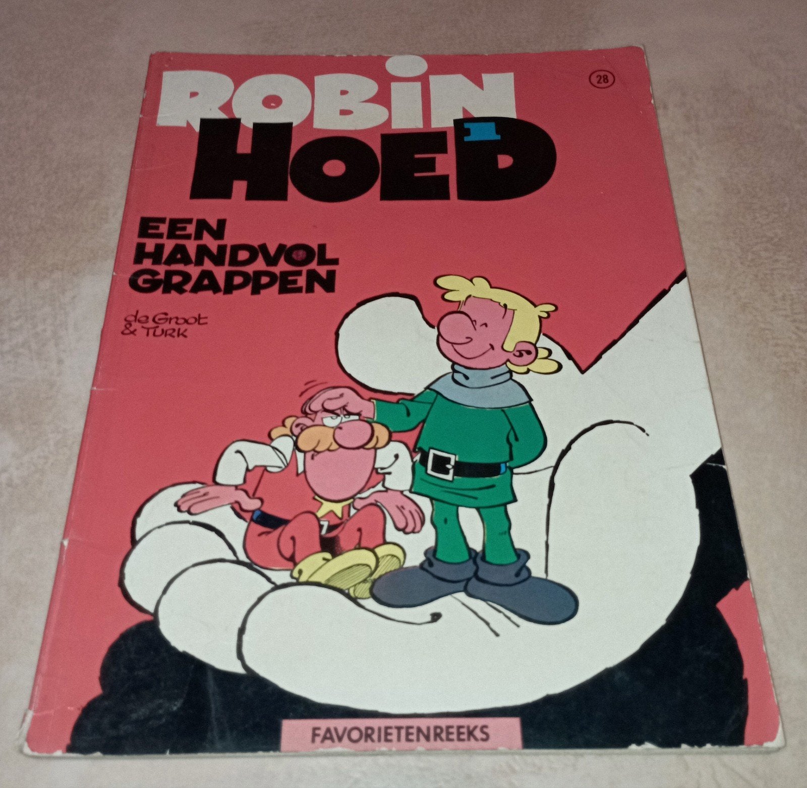 Robin Hoed - een handvol grappen, Enlèvement ou Envoi, Une BD, Utilisé, Groot, Bob De