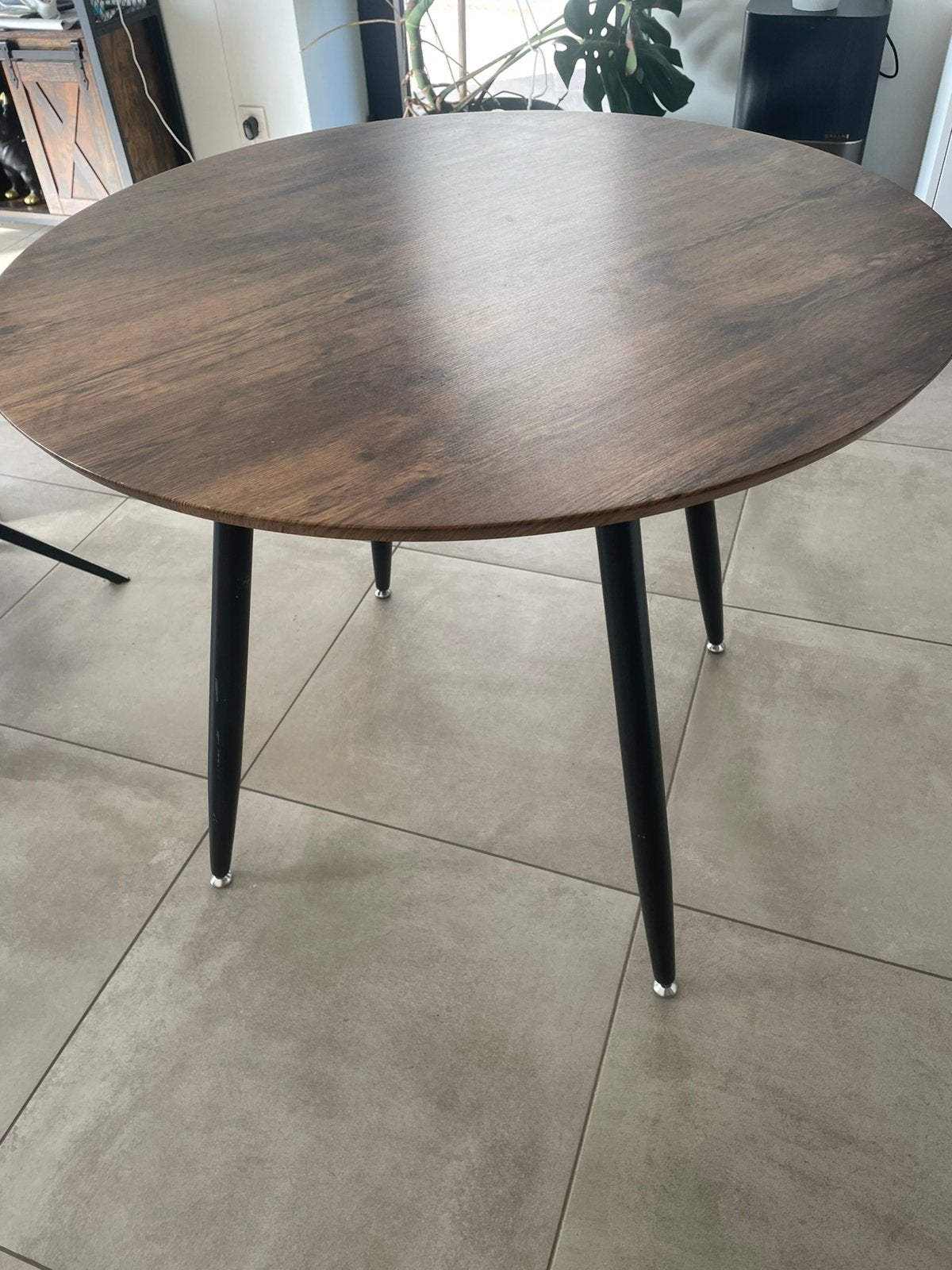 Ronde eettafel, Huis en Inrichting, Tafels | Eettafels, Ophalen, Rond, Nieuw, 50 tot 100 cm