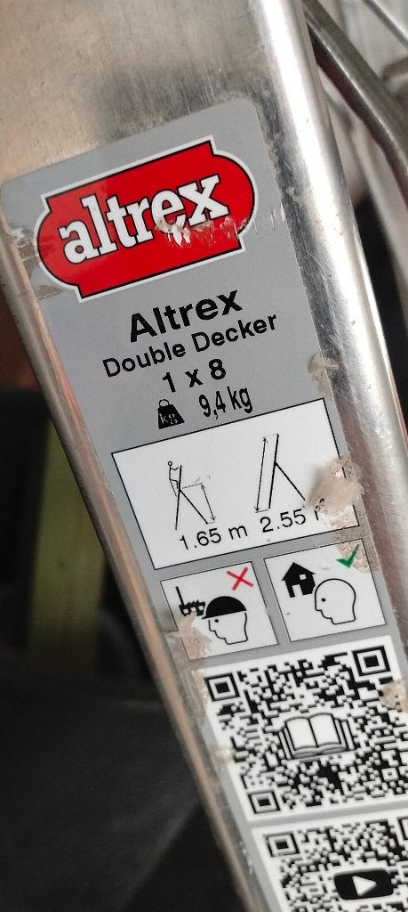 traplader altrex 8 tredes - 214€ in brico/gamma, Enlèvement, Neuf, Escalier