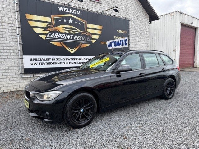 Bmw 318d touring 143 pk AUTOMAAT vele opties GARANTIE !, Auto's, Automaat, 1995 cc, Zwart, Zwart