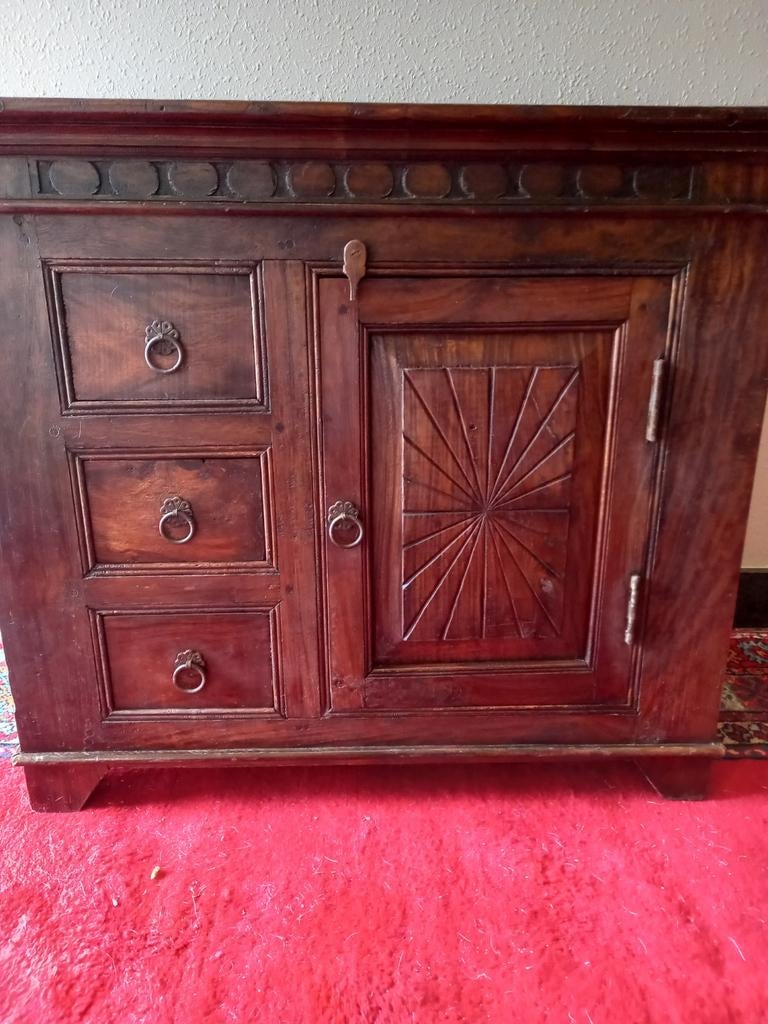 Armoire vintage en bois, Enlèvement