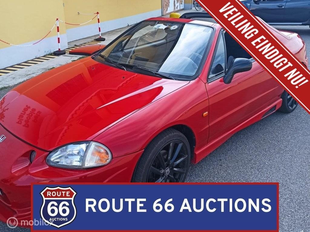 Honda CRX del Sol | Route 66 Auctions, Entreprise, Boîte manuelle, Autre carrosserie, Essence