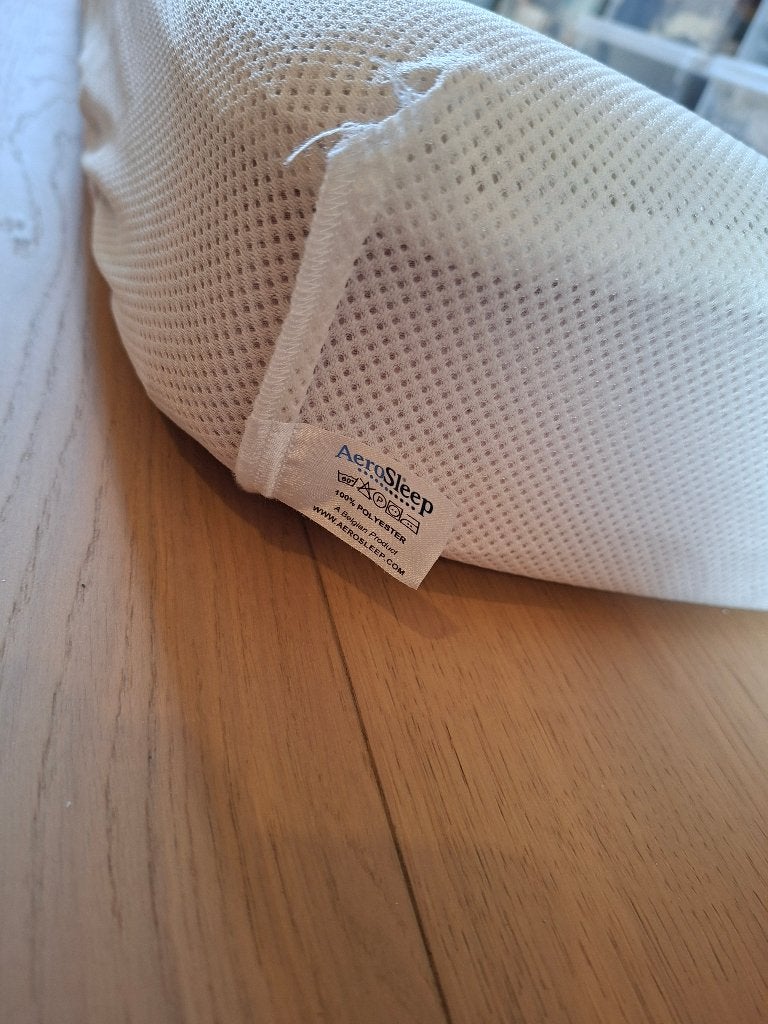 Ledikant Matras + AeroSleep 3D-matrastopper +hoezen, Ophalen, 190 cm of minder, Zo goed als nieuw, Matras