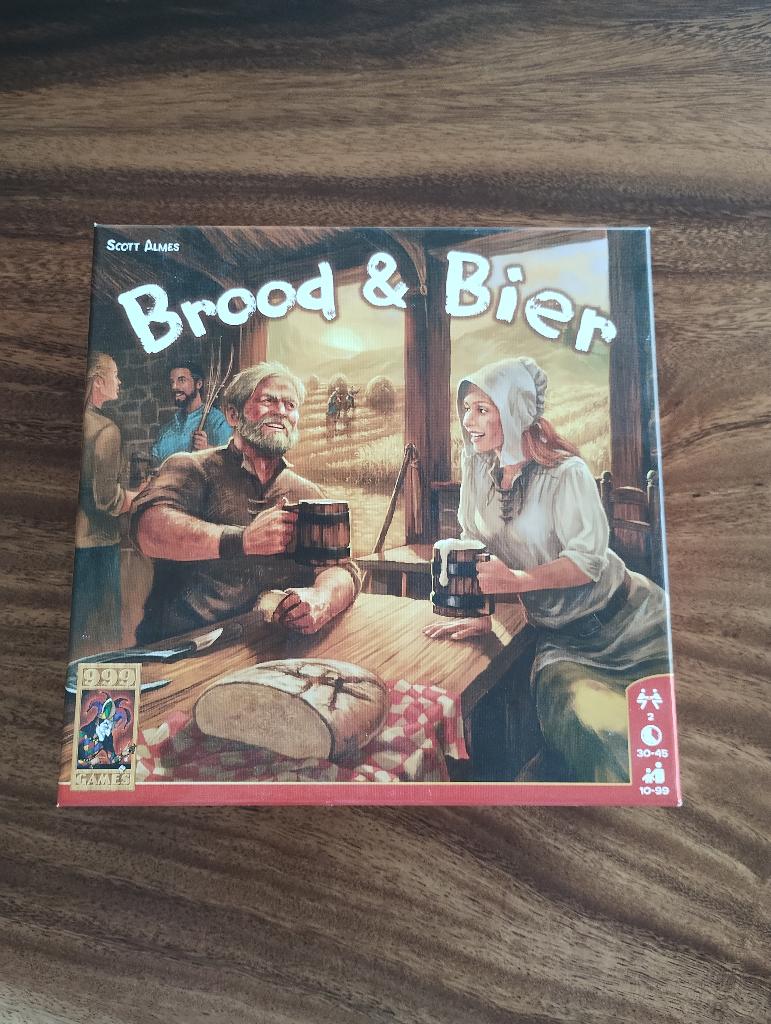 Brood en bier, Een of twee spelers, Ophalen, Zo goed als nieuw, 999 Games