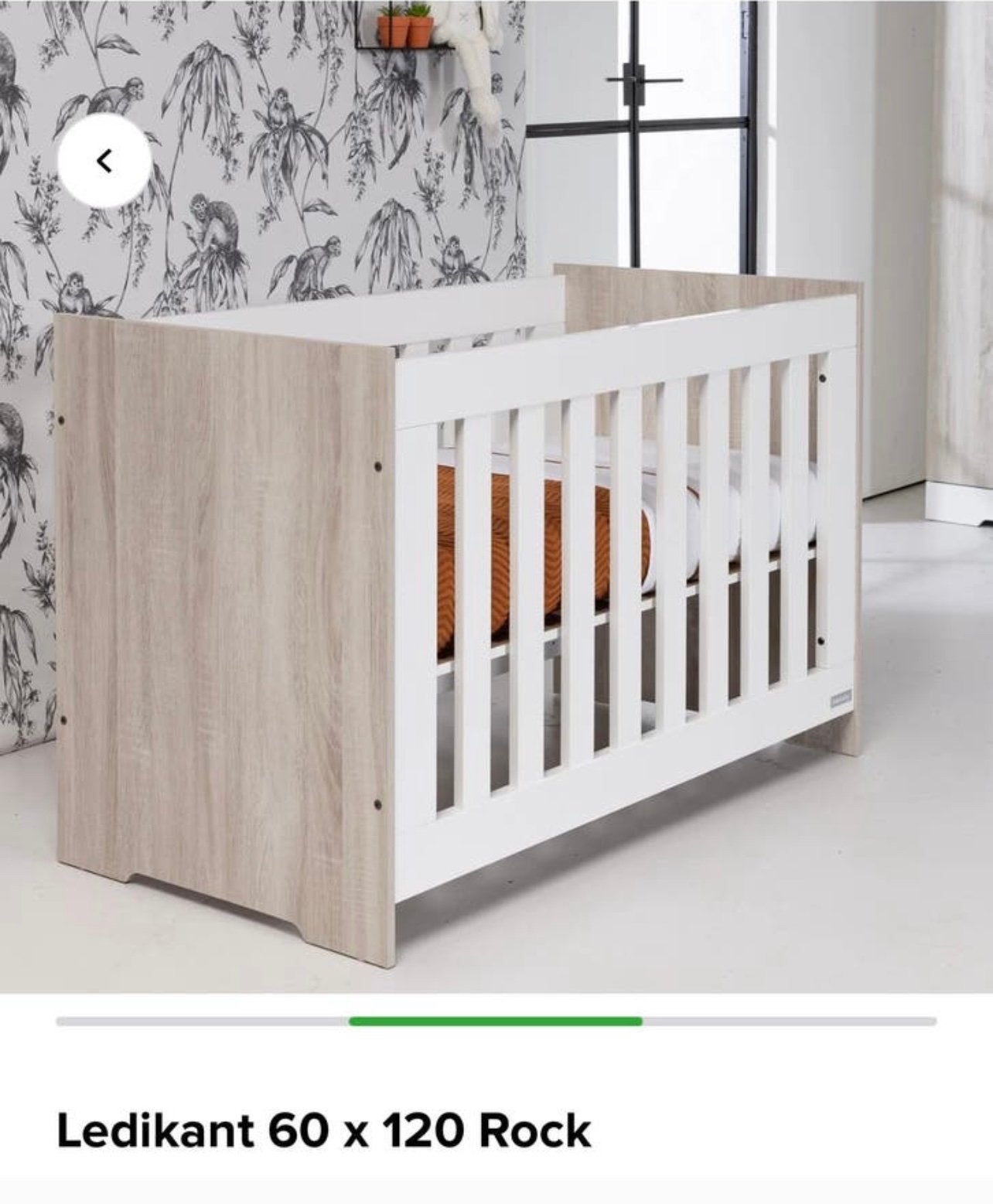 Baby bed, Ophalen, Zo goed als nieuw