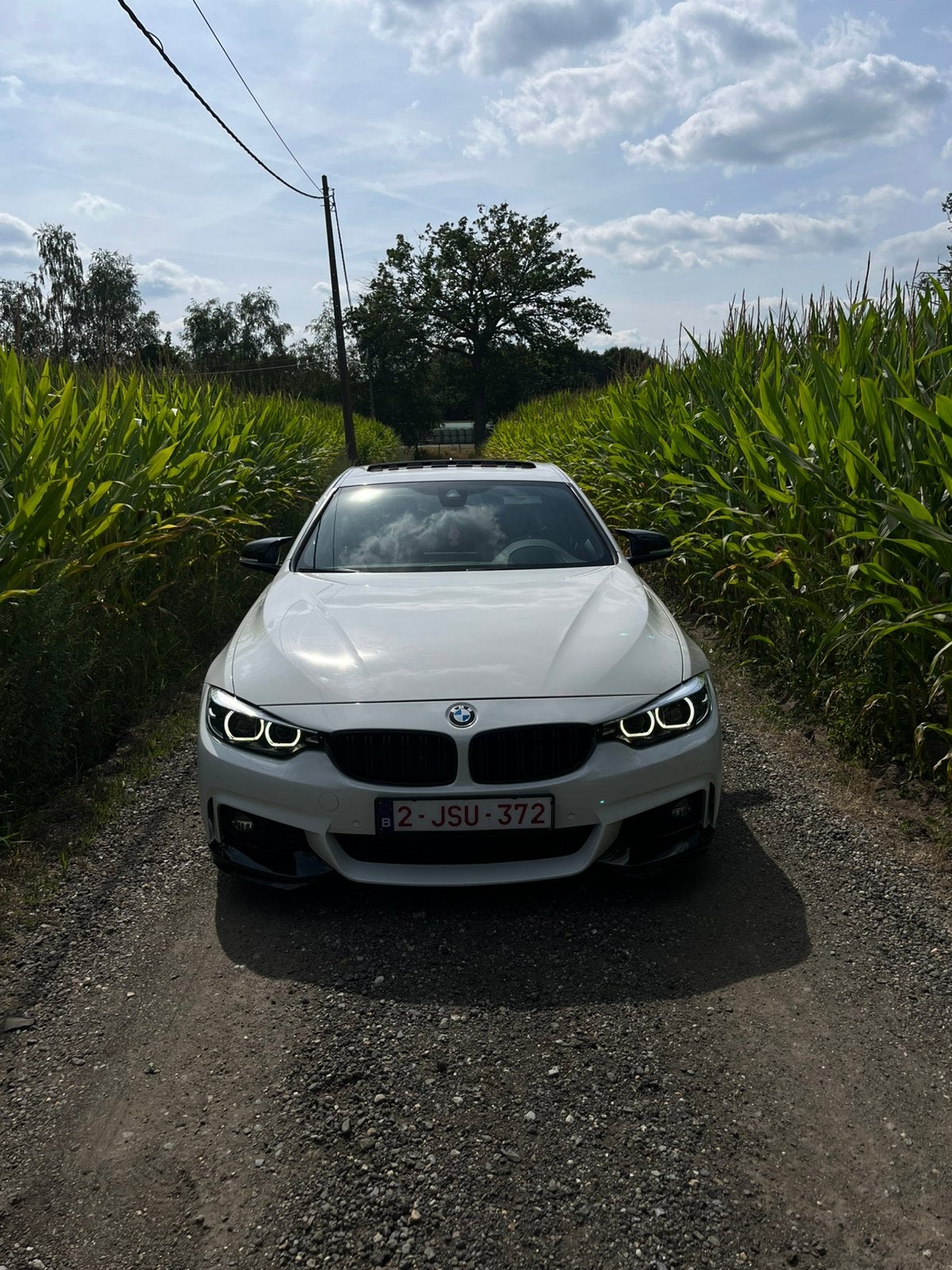 Bmw F32 430i Xdrive M-Sport Coupe, Autos, Achat, Alcantara, Particulier, Blanc