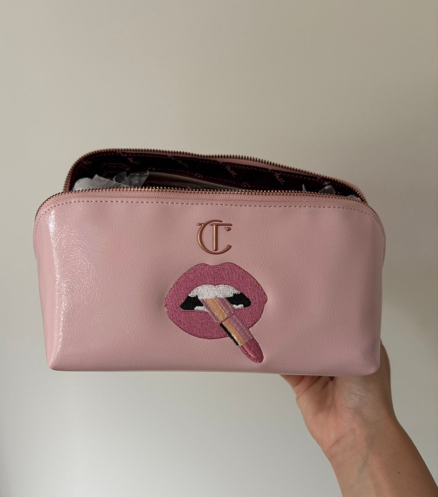 Charlotte Tilbury makeup tas organizer, Ophalen of Verzenden, Nieuw, Roze, Dame