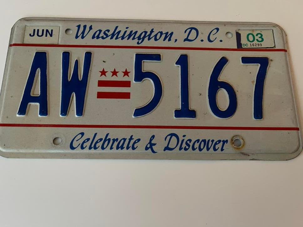 Amerikaanse nummerplaten, Verzenden