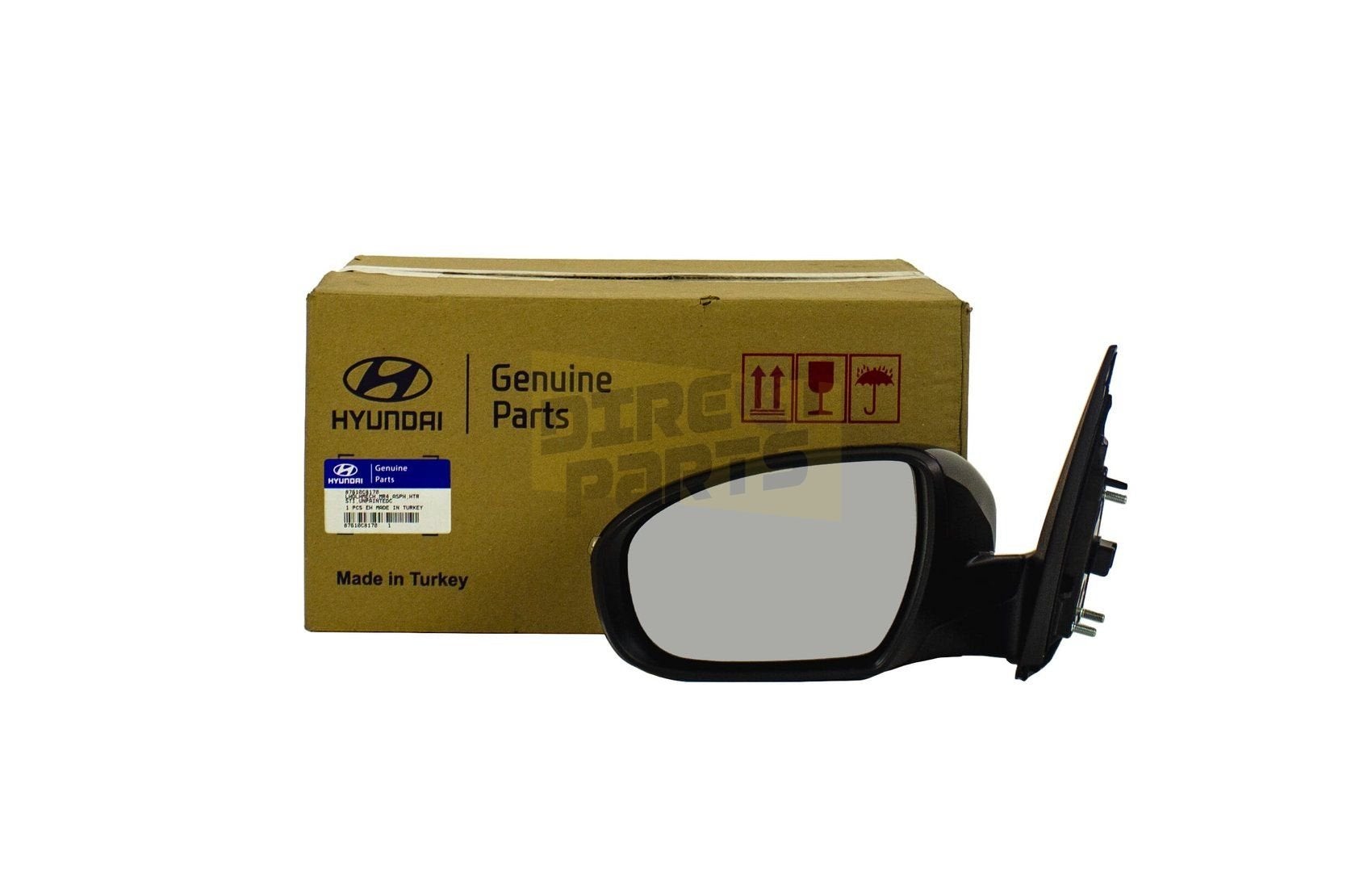 Hyundai i20 (1/15-11/20) spiegel Rechts (Elb. / verwarmd) (z, Neuf, -, Hyundai, -