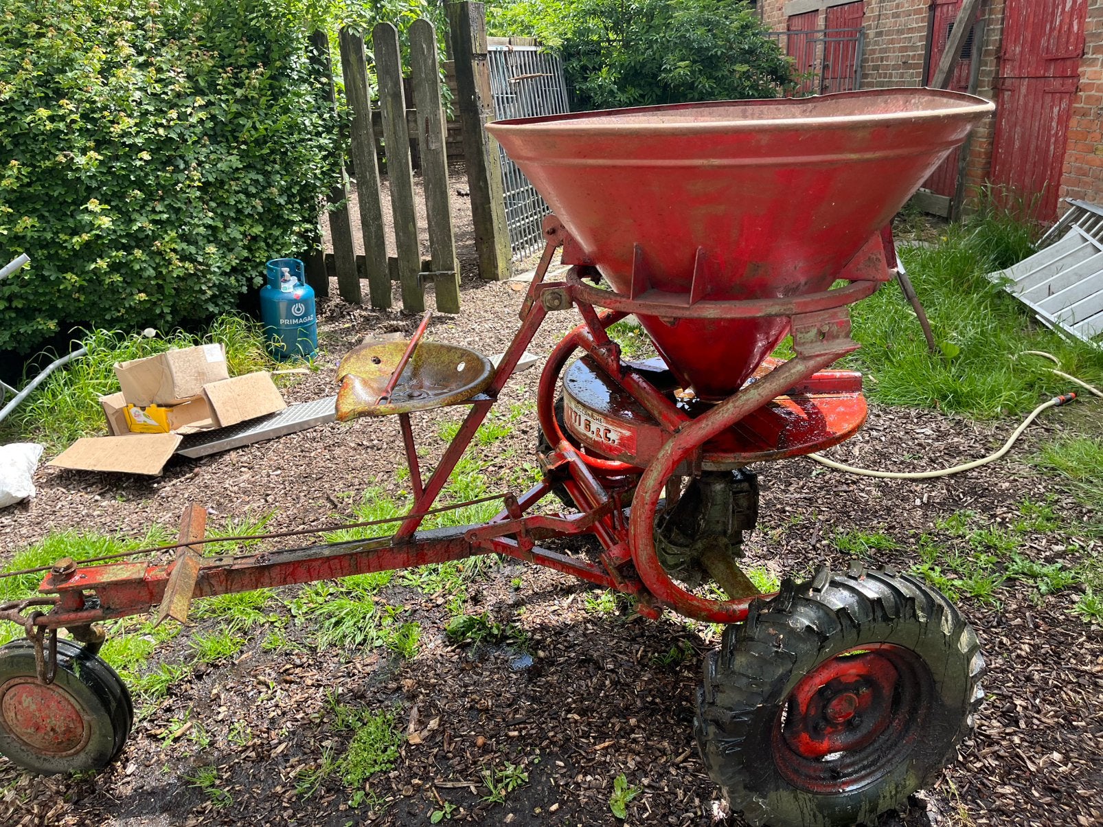 Strooiwagen, Tuin en Terras, Ophalen, Gebruikt, Overige soorten