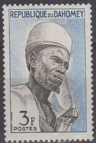 Dahomey - Bariba stamhoofd uit Nikki, Ophalen of Verzenden, Postfris