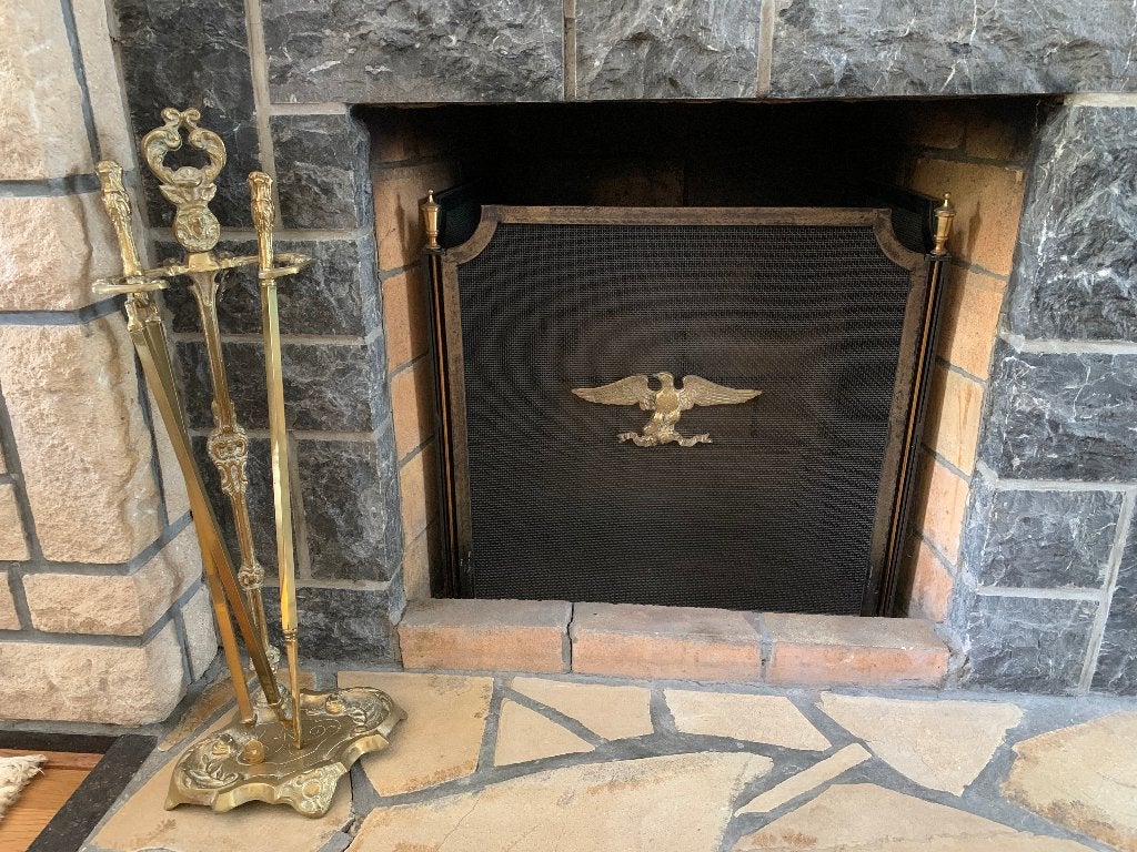 Haardstel en haardscherm, Huis en Inrichting, Haarden, Ophalen