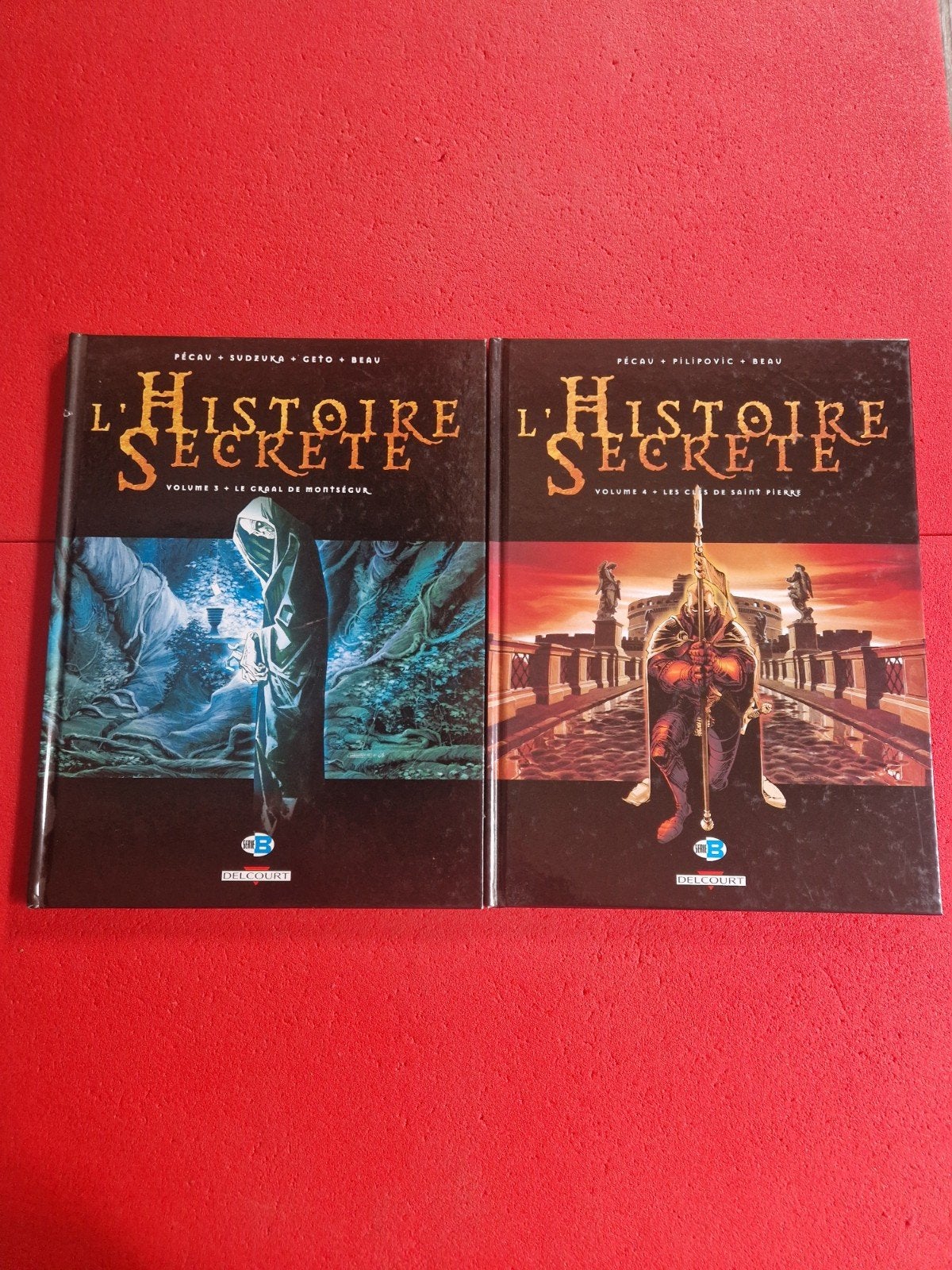 lot de 2 bd l histoire secrète 3 et 4, Livres, Enlèvement ou Envoi