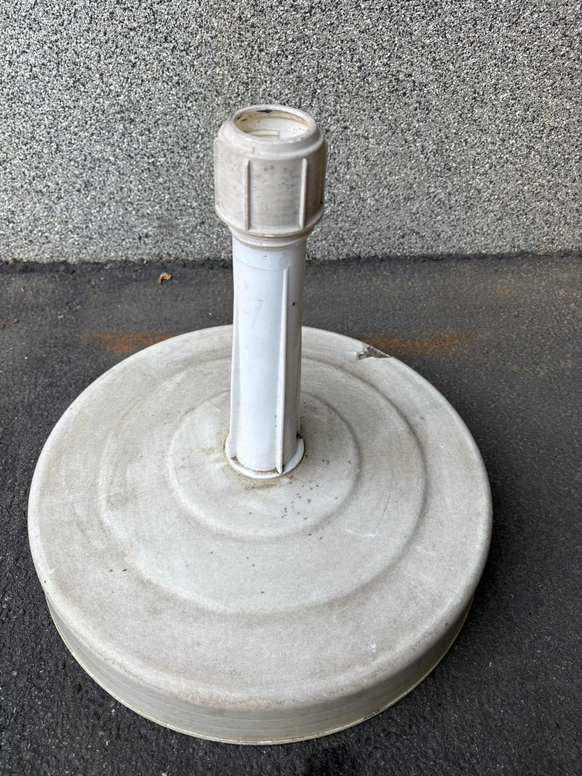 Parasolvoet, Enlèvement, Utilisé, Base de parasol