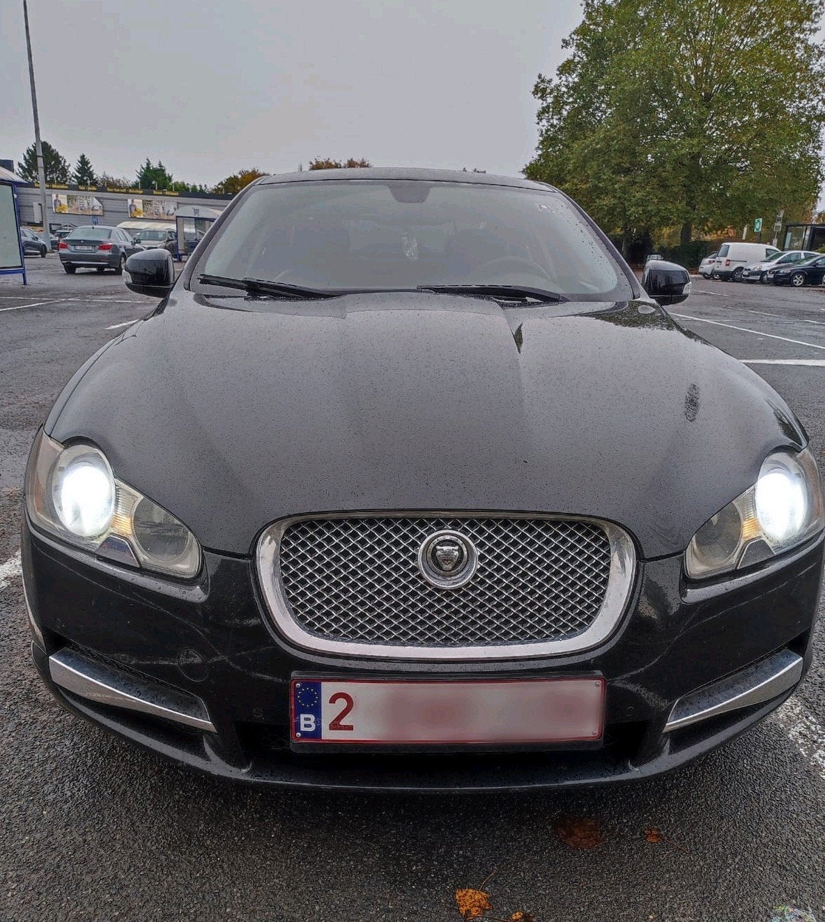 Jaguar XF 2.7 V6 Diesel, avec ct ou export, échange possible, Automaat, Dealer onderhouden, Achterwielaandrijving, Zwart