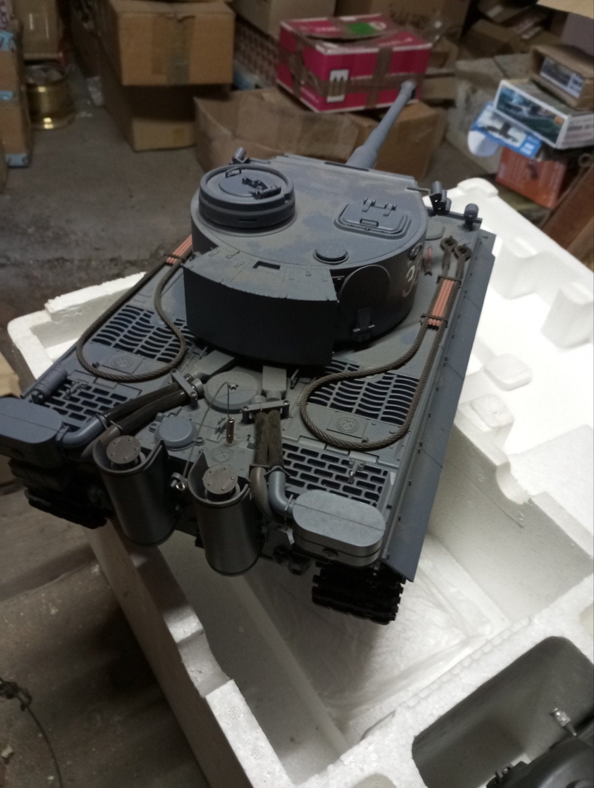 Tiger 1, rc tank, Ophalen of Verzenden, Gebruikt, Overige typen
