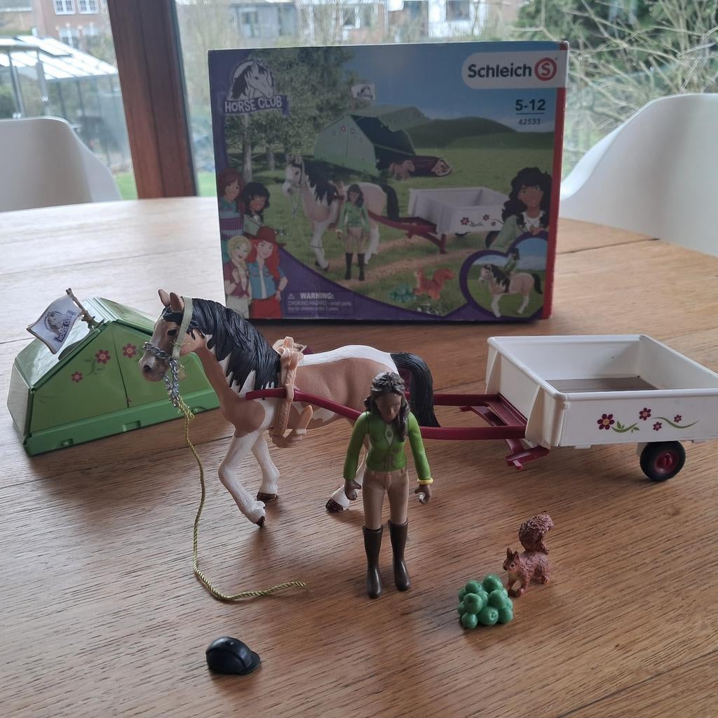 Schleich Horse Club 42533, Enlèvement