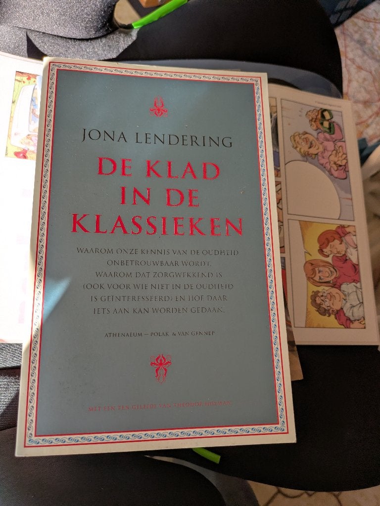 De klad in de klassieken, Ophalen of Verzenden, Zo goed als nieuw, Jona lendering