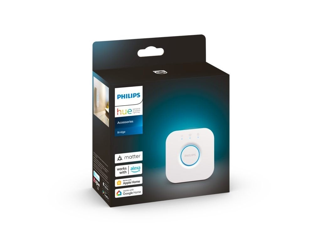 Philips Hue Bridge, Huis en Inrichting, Ophalen of Verzenden, Zo goed als nieuw, Philips, Bedienbaar via app