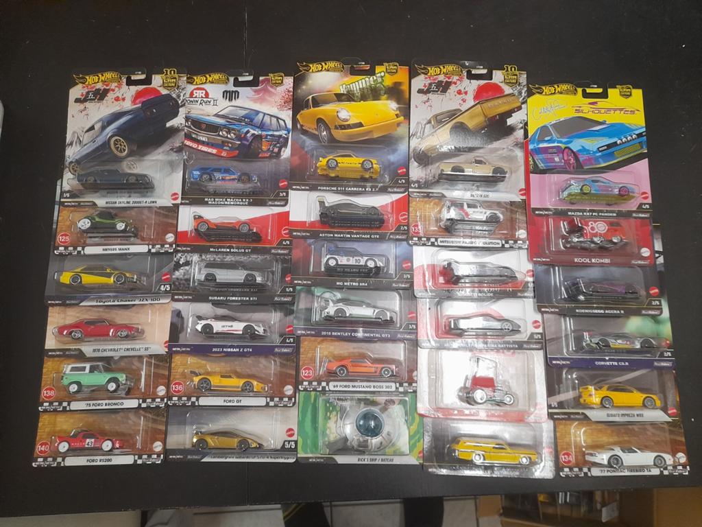 Hot wheels lot, Enlèvement