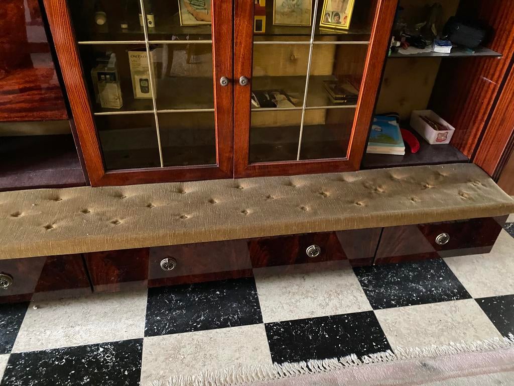 Grote kast + tafel, Huis en Inrichting, Kasten | Overige, Ophalen, Gebruikt