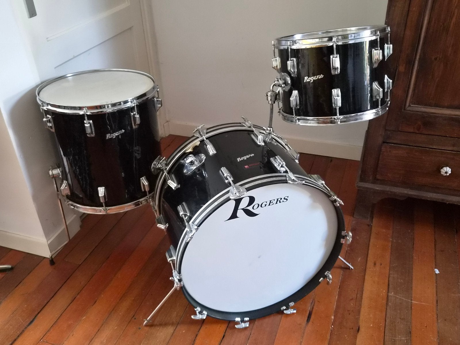 1960's Rogers Powertone, Muziek en Instrumenten, Drumstellen en Slagwerk, Ophalen