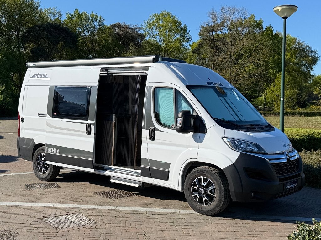 Blikvanger!-Trenta 600R-1e Eig-2024-Zeer compl-Nieuwstaat!, Buscamper of Camperbus, Ringverwarming, Pössl, Douche