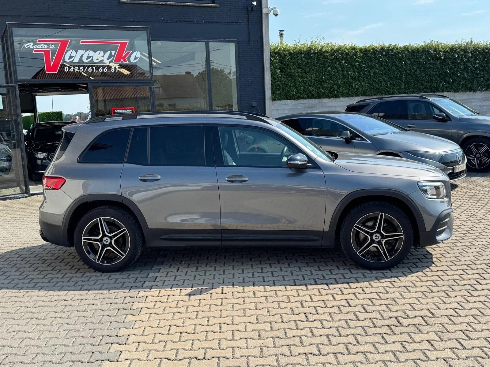Mercedes-Benz GLB 180d Amg-Pack (bj 2022, automaat), Auto's, Automaat, Gebruikt, 4 cilinders, 116 pk