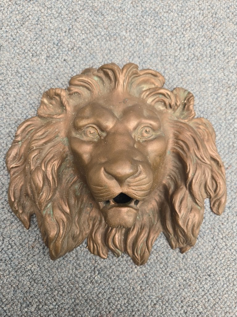 antiek oude bronzen leeuw, Antiek en Kunst, Ophalen of Verzenden, Brons