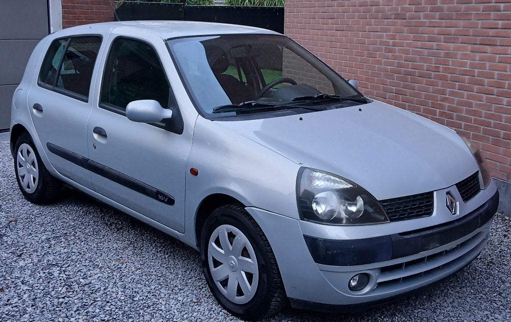 Renault Clio 1.2 cc Benzine 5deurs Lez Ok Zeer Goede Staat, Autos, Argent ou Gris, Achat, Boîte manuelle, 5 portes