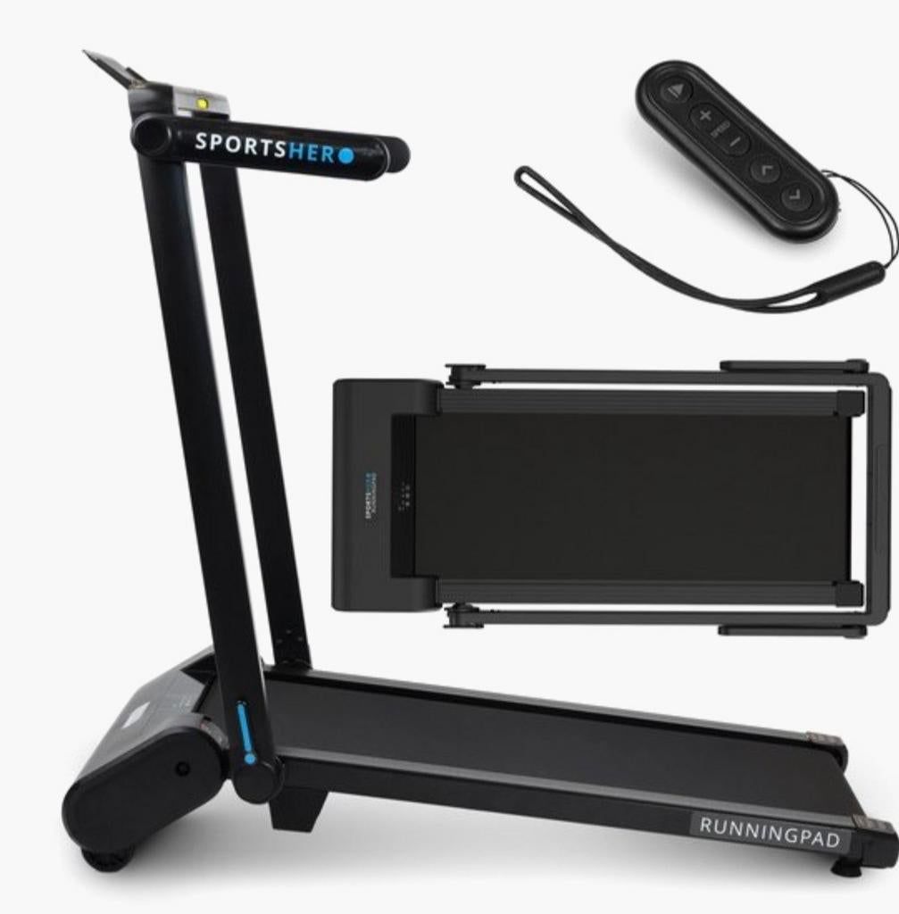 Sporthero compacte loopband met 13% helling en 12km/u, Ophalen