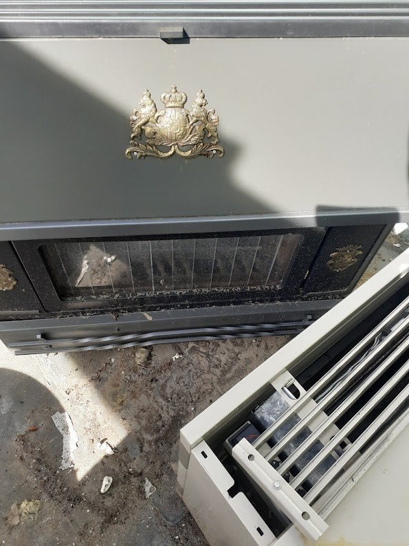 verwarming, Ophalen, Gebruikt, Kachel
